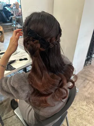 ヘアアレンジ レイヤーカット特化/ 🌛Mizukiのヘアスタイル