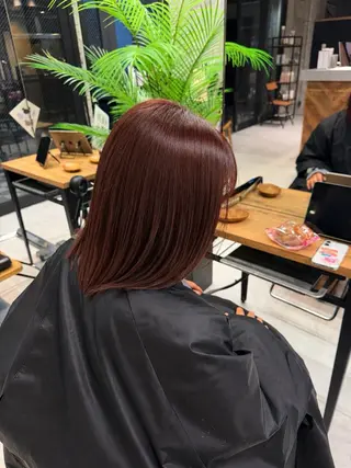 ミディアム カラー 🦋ワンカラー‪ /Nanaha🦋のヘアスタイル