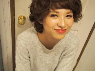 ショート ミディアム セミロング ロング ヘアアレンジ 【体験】韓国 メイク&ヘア天神のヘアスタイル