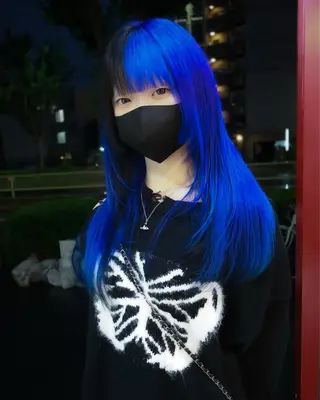 ロング カラー 梅田デザインカラー 🌈🏆ヒノキのヘアスタイル
