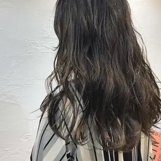ロング カラー 韓国ヘア☁️ mitsukiのヘアスタイル