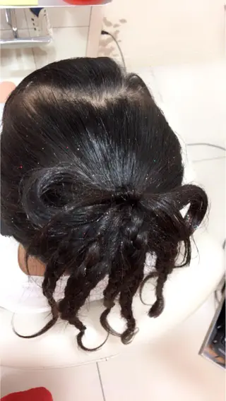 ヘアアレンジ キッズ mai /Lita中央橋のヘアスタイル