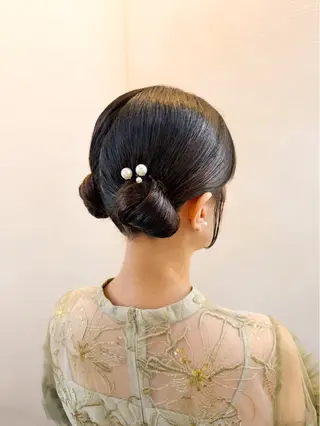 ヘアアレンジ hair make もりした　ゆうのヘアスタイル