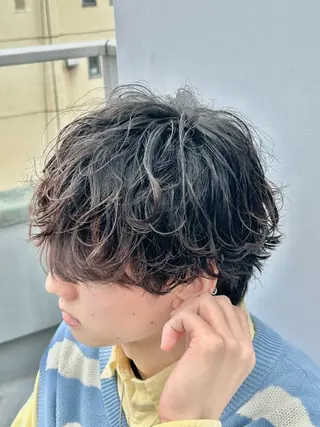 ショート パーマ メンズ 立川メンズパーマ職人 店長/小泉文人のヘアスタイル