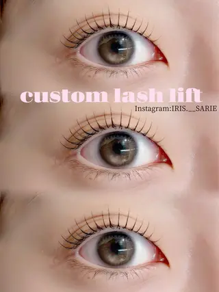 マツエク・マツパ IRIS. sarieのマツエク・マツパデザイン