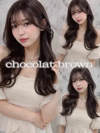 ロング カラー ️🫧中島遼香🫧 艶カラー/髪質改善のヘアスタイル