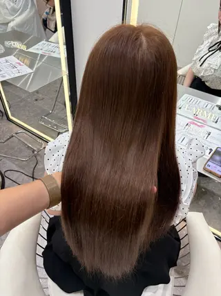 ロング 新宿/韓国ヘア 中明度カラー/かやのヘアスタイル