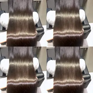 ロング カラー ブリーチなし透明感 カラー🤍ྀིきららのヘアスタイル
