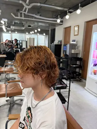 パーマ メンズ 下北沢メンズパーマ 特化園田　楓莉のヘアスタイル