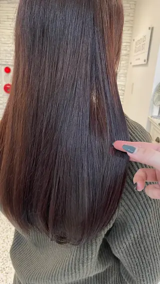 ロング カラー ザクザクレイヤー/ 日向🌻🫧のヘアスタイル