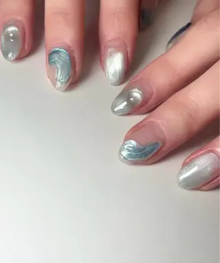 ネイル H&B アオリのネイルデザイン