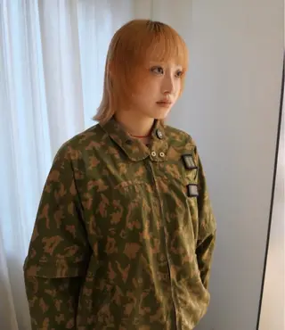ミディアム 大沼 蘭のヘアスタイル