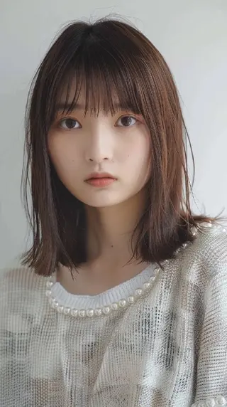 カラー 束感まつぱ🫧 なつき🫧のヘアスタイル