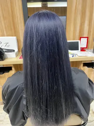 ロング カラー モデル募集 阿南 仁太のヘアスタイル
