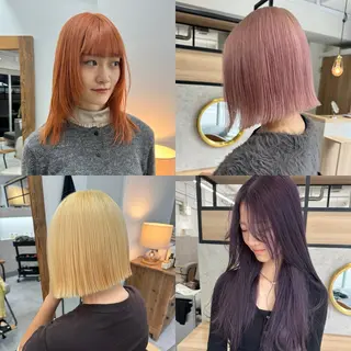 カラー 千葉 佑月のヘアスタイル