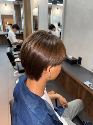 ショート 原田 琉以のヘアスタイル
