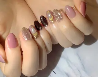 ネイル Lino+ ネイル&よもぎ蒸しのネイルデザイン