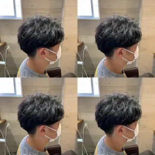 パーマ メンズ 優真/難波で 1番パーマが上手いのヘアスタイル