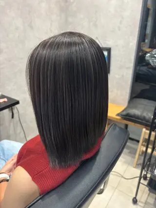 ミディアム 長橋 ももかのヘアスタイル
