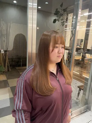 セミロング レイヤーカット 🌱 はるかのヘアスタイル