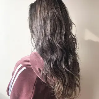 ロング カラー Lien 深井店のヘアスタイル