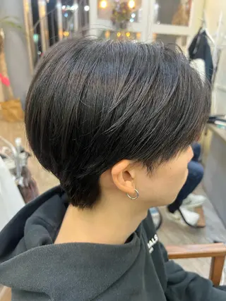 ミディアム メンズ 鶴見 和美のヘアスタイル