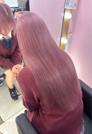 ロング カラー 🦋色落ちまで綺麗に 🦋KOKIのヘアスタイル