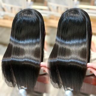 ロング 横浜 縮毛矯正特化⟡ /髪質改善/さくらのヘアスタイル