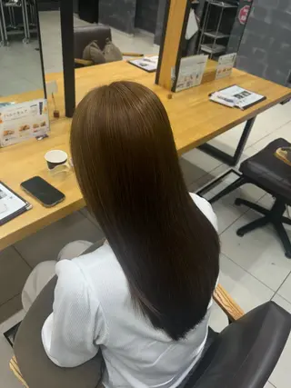 ロング カラー 平野 凛のヘアスタイル