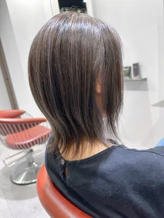 ミディアム 永野 良一のヘアスタイル
