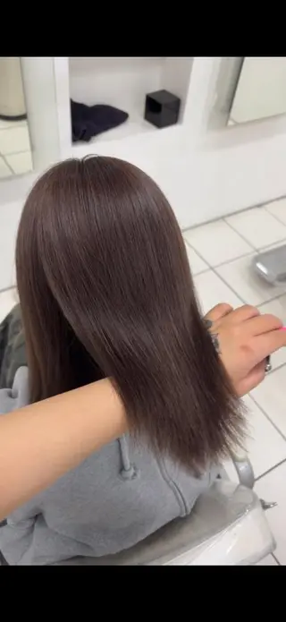 ロング カラー 淵野辺カラーモデル 募集🌼畔上のヘアスタイル
