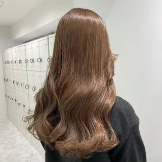 ロング 韓国ワンホン透明感 カラー✨🖤ここあのヘアスタイル