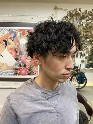 パーマ Moca 〰️のヘアスタイル