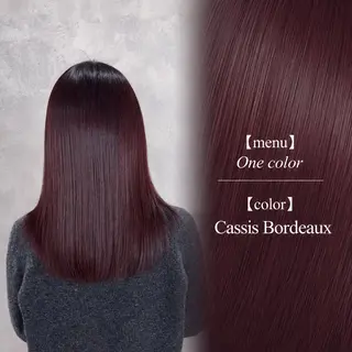 セミロング カラー 🪽透明感🪽 ブリーチ特化✨艶感のヘアスタイル