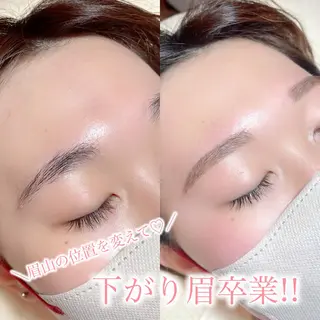 アイブロウ mignon /まつげパーマ・小顔の眉毛・アイブロウイメージ