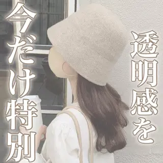 ロング カラー ブリーチ縮毛矯正飛我 韓国ヘア🫧のヘアスタイル