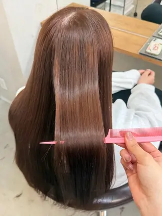 ロング カラー 🎀Maho🎀ボブ × 髪質改善のヘアスタイル