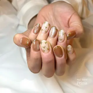 ミディアム ネイル SalonPrima 西院Nail&Eyeのネイルデザイン