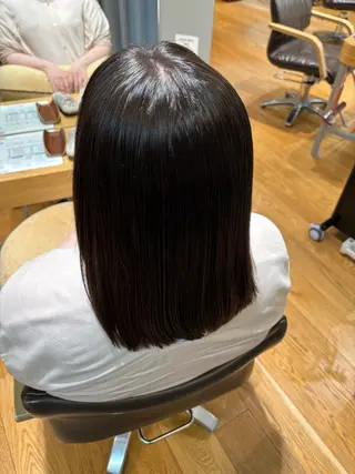 ミディアム パーマ Hina/自由が丘 /学芸大学のヘアスタイル