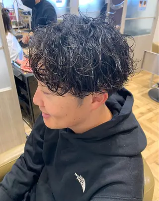 メンズ Mika/ SOiL岡崎/モデルのヘアスタイル