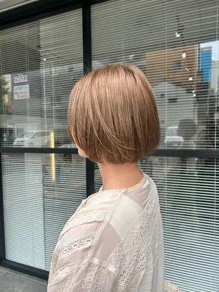 ミディアム カラー 鈴木 よつはのヘアスタイル