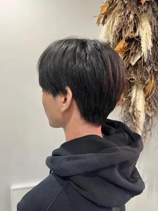 ショート メンズ 新谷 結菜のヘアスタイル