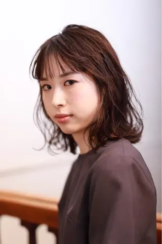 ショート くるくるパーマ aikoのヘアスタイル
