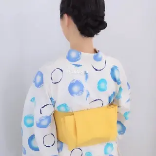 ショート ヘアアレンジ かわい ゆうな 縮毛矯正/浴衣着付けのその他イメージ