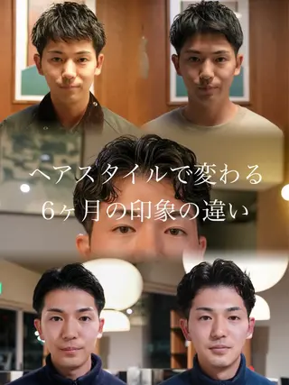 メンズ メンズパーマ いしだ りょうのヘアスタイル