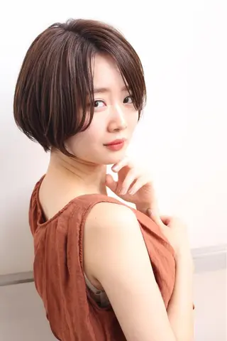 ショート カラー 髪質改善カラー ショートボブ専門のヘアスタイル