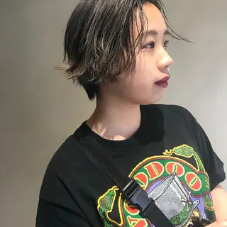 ショート yajima Moemiのヘアスタイル