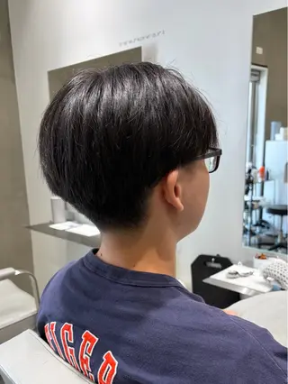 ショート メンズ 仲里 彩生のヘアスタイル