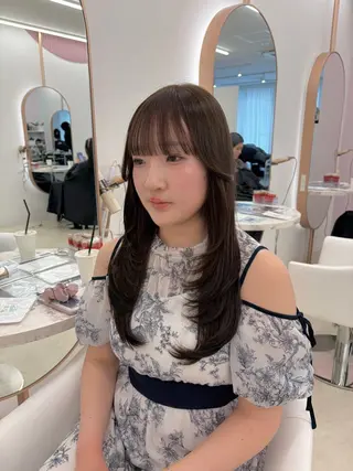 ロング 🎀mai 似合わせ ×トレンドヘア🎀のヘアスタイル