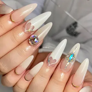 ミディアム ネイル richeri beautyのネイルデザイン